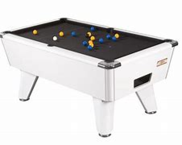 Weisse Perle Finish Freeplay Winner UK 8 Ball Billardtisch 7ft (213cm)