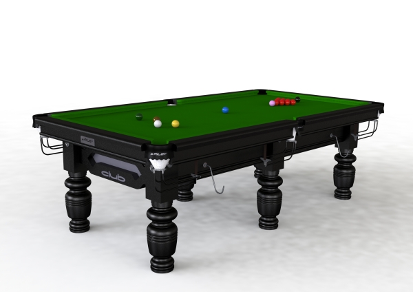 Riley Club 8ft Black Finish Standard Cushion Snooker Table (8ft 243cm)